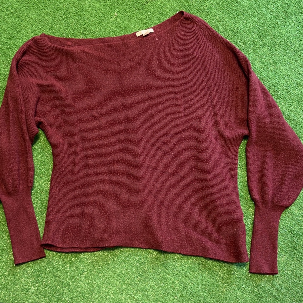 Women's Burgundy Sweater